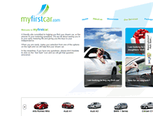 Tablet Screenshot of myfirstcar.co.uk